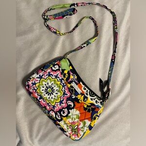 Vera Bradley Floral Pattern Crossbody Bag